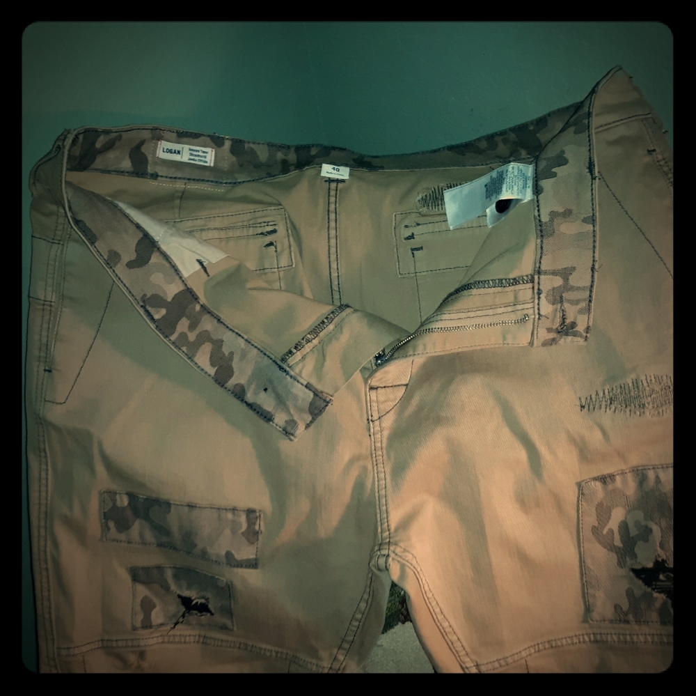 True religion camo and khaki size 38x32